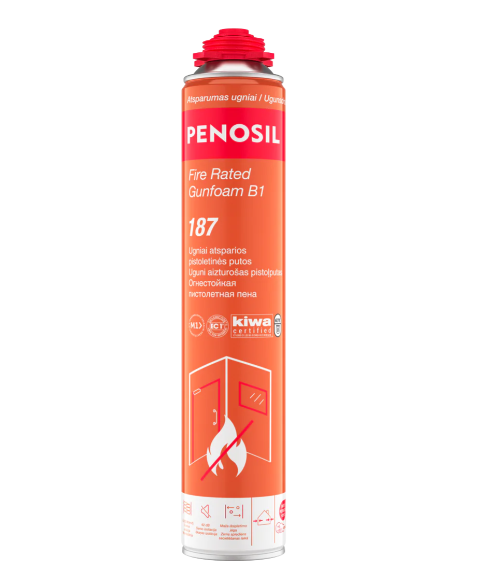 PENOSIL FireRated Gunfoam B1 187 Uguni aizturošas putas